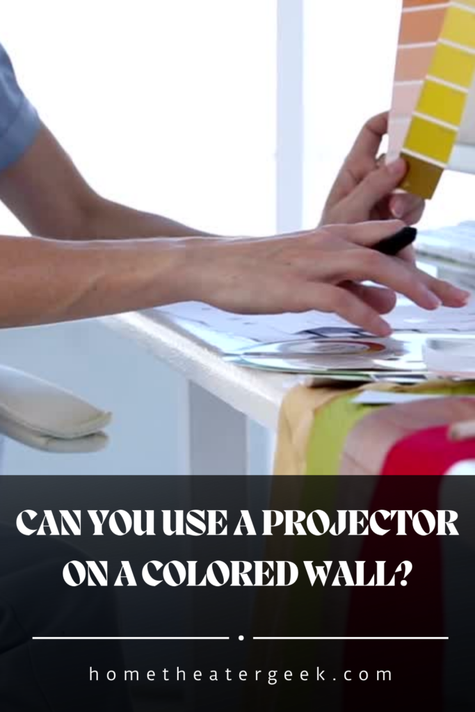 Can You Use a Projector on a Colored Wall
