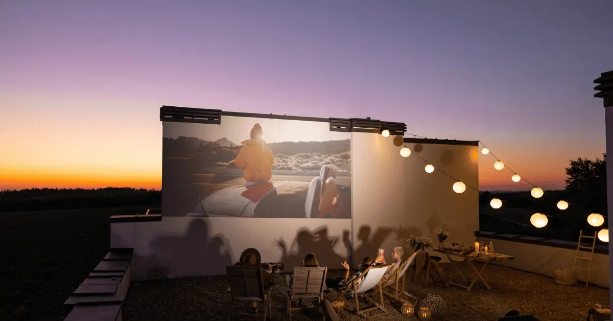 How Can I Watch TV on My Outdoor Projector